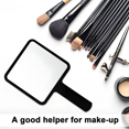 thumbnail image 1 of Miroir de Maquillage Carré Compact, Noir, 1 of 7