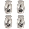 thumbnail image 1 of 4X Cremation Urns, Ashes Keepsake, Memorial Mini Urn Funeral Urn, 1 of 8
