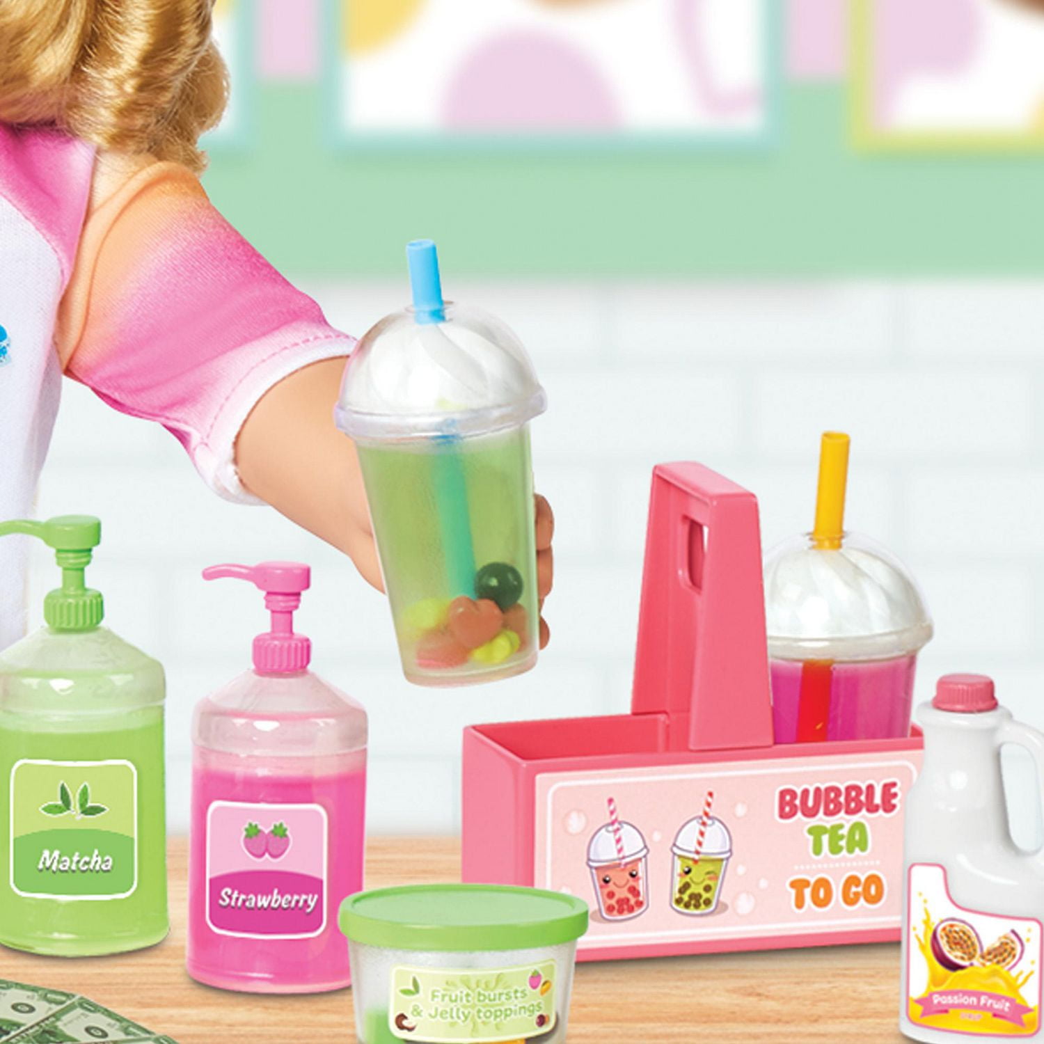 My Life As 39-Piece Bubble Tea Play Set for 18” Dolls