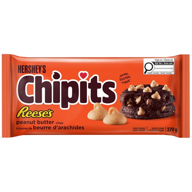 Brisures de beurre d'arachides REESE'S HERSHEY'S CHIPITS, 270 g