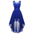 thumbnail image 3 of Robe Cocktail pour Femmes en Polyester pour Mariage et Occasions Festives, 3 of 5