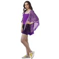 thumbnail image 3 of Moomaya Boléro Ouvert Imprimé Manches Kimono Imprimé Couverture de Plage pour Femmes, 3 of 5