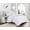 White, variant on Swift Home Dot Clip Textured Duvet Cover Set, Soft All Season Bedding with Zipper Closure, King, Light Gray