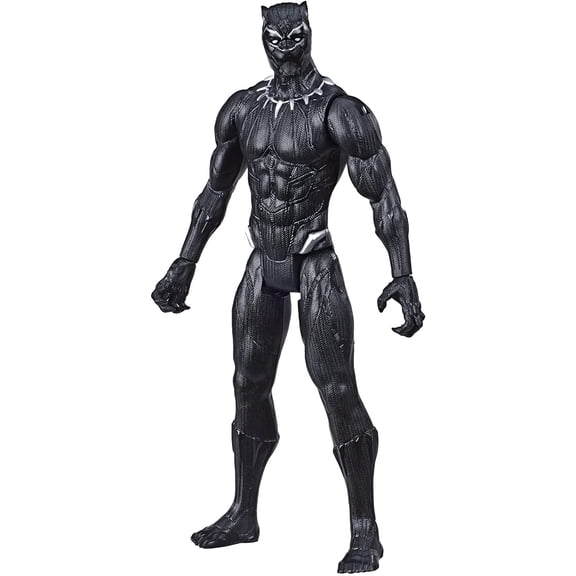 Marvel Avengers : Infinity War Titan Hero Series Black Panther Figurine d'Action Jouet de 12 Pouces avec Port Titan Hero Power FX