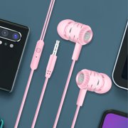 WIFKLSIIPG Earphones in Ear Headphones with Microphone 3.5mm Wired Earbuds for Ios and Android Smartphones Laptops Mp3 Gaming Walkman