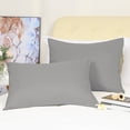 thumbnail image 2 of Unique Bargains 1800 Microfiber Zippered Pillowcases 2pcs, 2 of 10