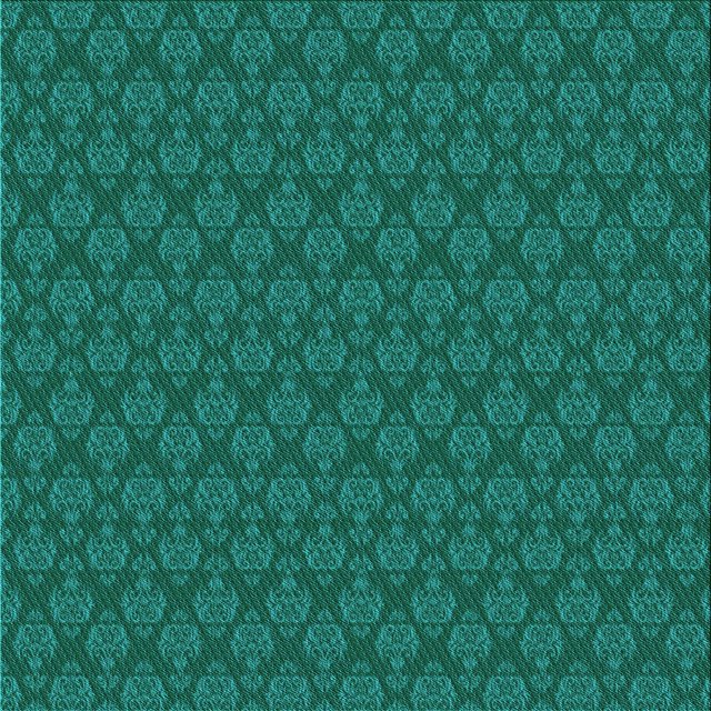 Ahgly Company Tapis d'Intérieur Lavable à la Machine, Carré, Transitionnel, Vert Sarcelle Moyen, Tapis de Zone, 4 Pieds Carré