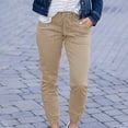 thumbnail image 4 of Womens Solid Color Comfortable Leisure Pants Waistband Sweatpants Pants Length Pants, 4 of 7
