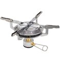 thumbnail image 1 of Poêle de Camping en Acier Inoxydable Compact Pliant Poêle à Combustion en Métal pour BBQ Extérieur, 1 of 8