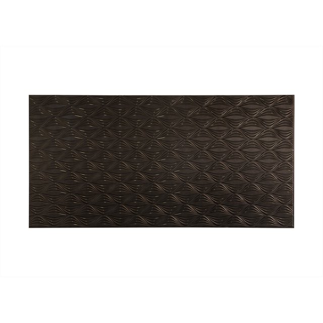 Fasade Shallot Smoked Pewter Wall Panel 4' x 8'