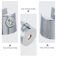 thumbnail image 4 of 10 Pcs Mount Clamp Mirror Clip Multi-purpose Wall Mount Clip Bathroom Hardwares, 4 of 7