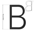 thumbnail image 2 of 3-inch 76mm Stainless Steel Villa Communitys Courtyard Office Building Digital Door Number, 2 of 2