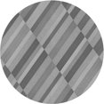 thumbnail image 1 of Ahgly Company Machine Washable Indoor Round Transitional Dark Gray Area Rugs, 5' Round, 1 of 7