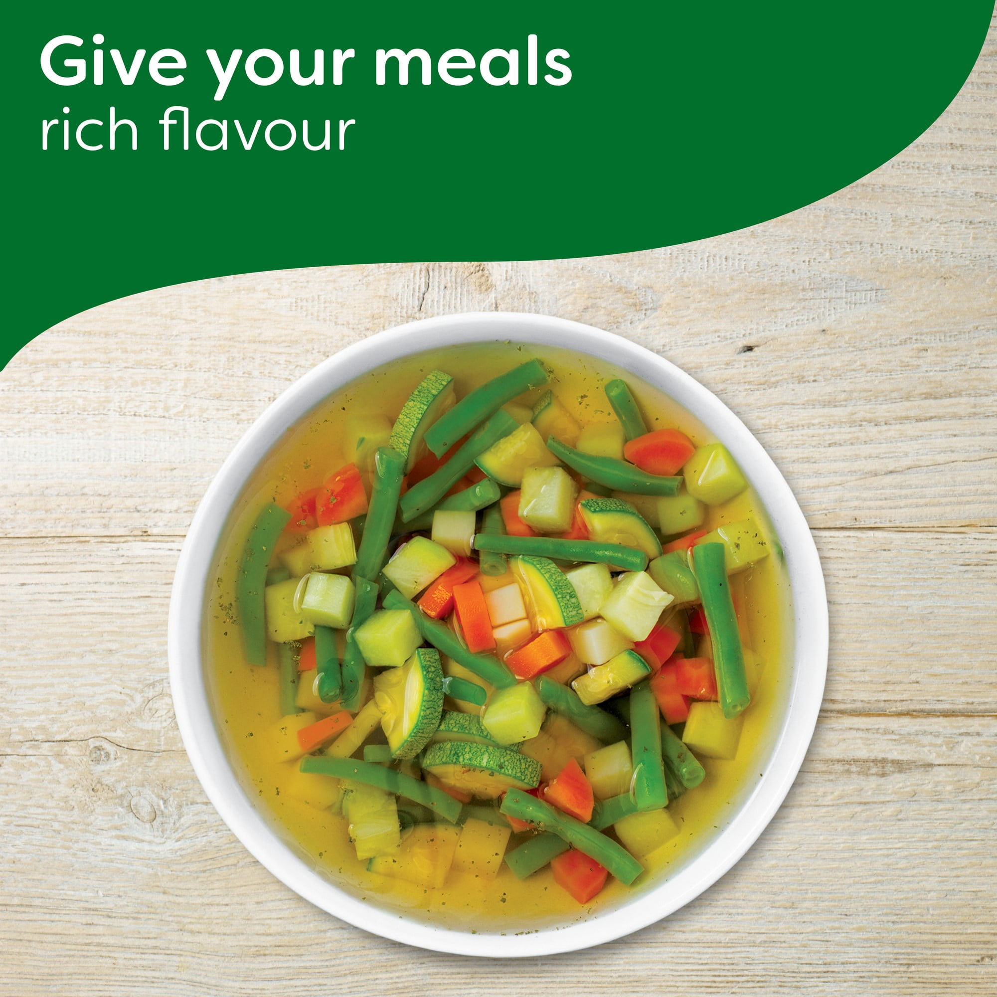 Cubes de bouillon aux légumes Knorr – Saveur de bouillon riche et profonde, 69 g (6 cubes)