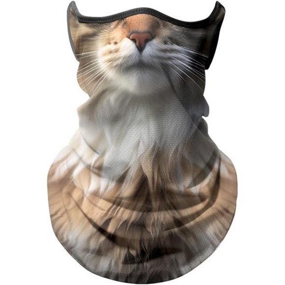 Bker 3D Animal Print Breathable Full Face Neck Cover For Motorcycle Ski Cycling Outdoor Sports Unisex Liner