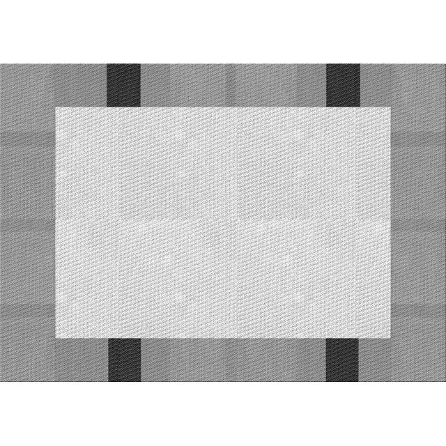 Ahgly Company Machine Washable Indoor Rectangle Transitional Gunmetal Gray Area Rugs, 7' x 10'