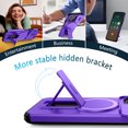 thumbnail image 4 of TYJKeJi Case with Kickstand Drop Resistant Shockproof Case For Moto G 2025 For Motorola g 2025, 4 of 7
