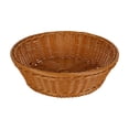 thumbnail image 2 of Plastic Storage Basket Plastic Imitation Vines torage Basket Multicolor Woven Tray for Fruit Vegetables nacks Bread and Multi-Functional Home Organization,S(1PCS) JASKFLY, 2 of 6