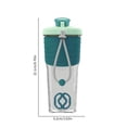 thumbnail image 3 of On Whey Protein,Protein Mixing Bottle 24 Protein Bottle with Mixing Ball Mixing Bottle Protein Bottle Portable Pre Exercise Whey Protein Beverage Cup,Protein Bottles Shakers, 3 of 8