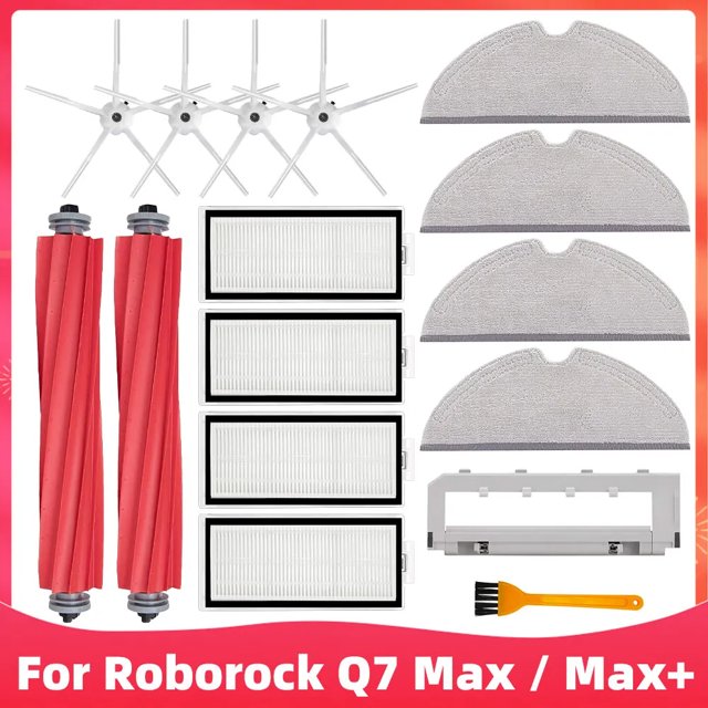 For Xiaomi Roborock Q7 Max,Q7 Max+,Q7 Plus,T8 Replacement Filter Main Side Brush Cloth Dust Bag Parts Vacuum Cleaner Accessories