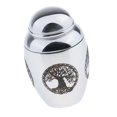 thumbnail image 1 of TISHITA Mini Urne de Crémation Funéraire en Acier Inoxydable Contenant Pot Arbre de Vie 25 x 16 mm, 1 of 6