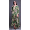 thumbnail image 2 of Bimba Kaftan de Plage Floral, Paréo de Bikini, Robe Maxi pour Femmes, Long Caftan-S-L, 2 of 5