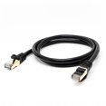 thumbnail image 3 of SatelliteSale RJ45 Cat-7 Network Ethernet SSTP Internet Cable Universal Wire Black Cord 3 feet, 3 of 6