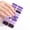 A, variant on RKSTN Press on Nails 16 Strips Semi Cured Gel Nail Stickers Nail Lamp Required Gel Nail Polish Wraps Gel Nail Art Stickers for Women Girls