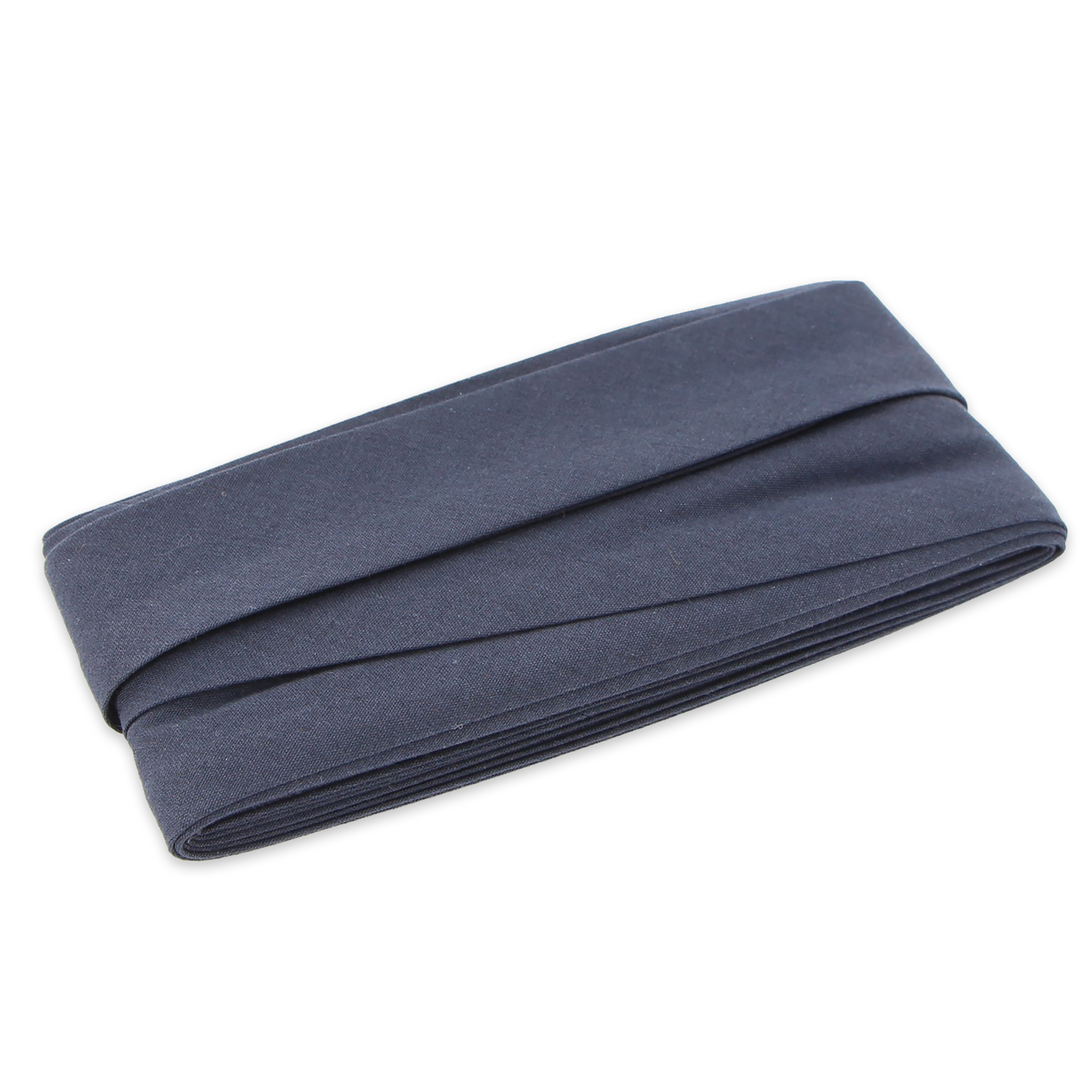 UNIQUE Quilt Binding Stone Blue 25 mm (0.98 in) × 2.75 m (1 in × 3 yd), Navy - cotton, polyester