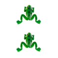 thumbnail image 3 of QualitChoice False Bait Surface Lure Low-Resistant Strong Toughness Steel Wire Baffle Bionic Fishing Tools Simulated Fish Scale Pattern Green 2Set, 3 of 6