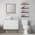 thumbnail image 4 of Sorbus Wall Mounted Floating Shelves for Wall Décor - Large 24 Inch, 3 Pack, Black, 4 of 6