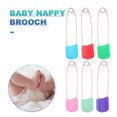 thumbnail image 4 of SHOWERORO 100Pcs Assorted Color Safety Pins for Sewing and Craft Works with Locking Mechanism, 4 of 5