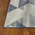 thumbnail image 4 of JV Home Tapis Rond Flèche Gris 4 Pi Lavable Antidérapant, 4 of 7