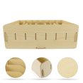 thumbnail image 1 of unbranded Wooden Beige Storage Box Vintage Office Organizer for Home Use 1Pack, 1 of 4