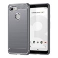 thumbnail image 1 of PANDACO Étui en Métal Brossé Gris pour Google Pixel 3, 1 of 2