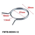 thumbnail image 1 of 5 Pcs/ensemble Ressorts de Remplacement pour Poignée de Porte en Acier Inoxydable Ressort de Poignée de Serrure de Porte Ressorts de Torsion de Retour de Spirale, 1 of 8