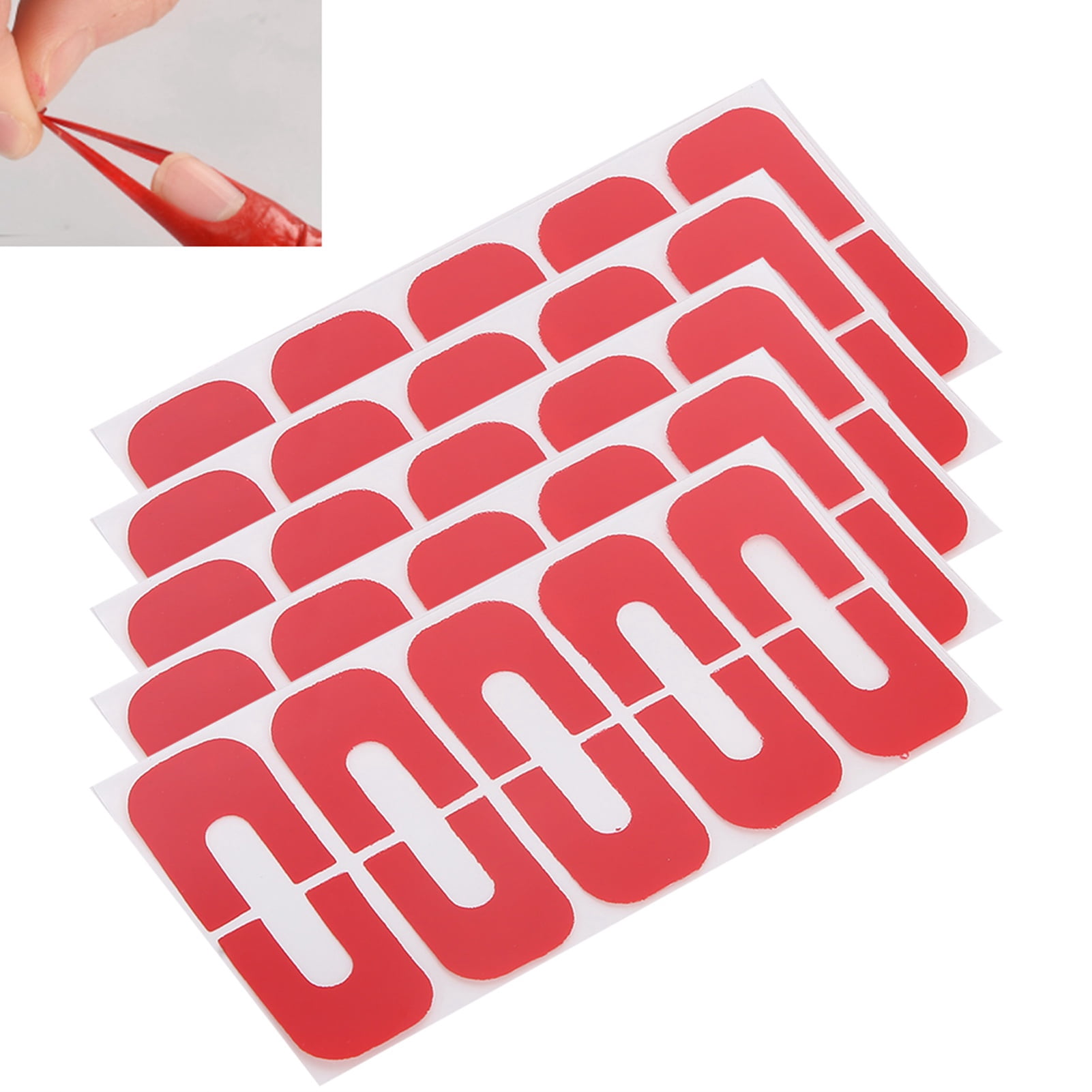 Easy Peel Soft Spill-proof Stickers, Disposable Nail Polish Protector, Waterproof Hot Stamping for Anti-overflow Nail Polish