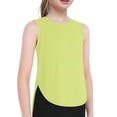 thumbnail image 1 of Sunnyoo Big Girls Athletic Tank Top Quick Drying Solid Sleeveless Tops, Sizes 5-14, 1 of 3
