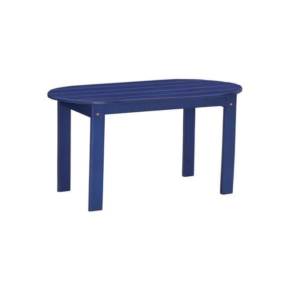 Table Basse Extérieure Adirondack Bleue