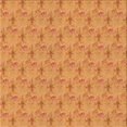 thumbnail image 1 of Ahgly Company Tapis d'Intérieur Lavables en Machine, Carré Transitionnel Néon Orange, Carré 4', 1 of 7