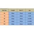 thumbnail image 5 of Enfants Bébé Enfants Fille Garçon Tricoté Pull Cardigan Tops Tenue T-Shirts Colorés, 5 of 5