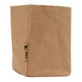 thumbnail image 2 of Washed Kraft Paper Bag, Kraft Paper Food Storage Bags Waterproof Practical Foldable Tear Resistant Wear Resistant  For Fruits For Household Sundries S,M,L,XL, 2 of 8