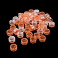 thumbnail image 2 of Baohd 50pcs Empty Round Makeup Jar Pot Travel Cream Powder Cosmetic Container Case Orange, 2 of 8