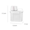 thumbnail image 3 of Laun Detergent Container Washing Storage Box for Nuts Cereals Rice 1.1L, 3 of 8