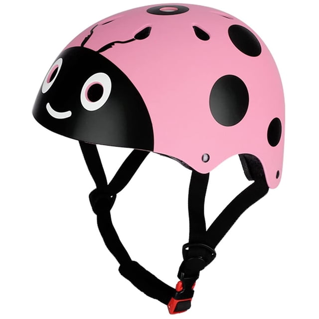 Children Riding Protective Helmet Cute Ladybug Child Skating Cycling Bike Helmet Kids Balance Helmet
