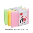 thumbnail image 3 of Sponges for Cleaning,Oil Absorbent Pads,Kitchen Specific Sponge for Wiping Oil Stains Multifunctional Scouring Pad for Cleaning Dishes High Density Absorbent Sponge Block,Cleaning Sponges Kitchen, 3 of 6