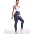 thumbnail image 2 of Tralilbee Women's Sport Tights Compression Leggings Ruched Butt Workout Yoga Pants, 2 of 4