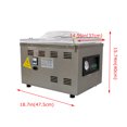 thumbnail image 4 of INTBUYING Scelleuse sous Vide de Bureau pour Chambre, Machine de Mise sous Vide pour Aliments de Cuisine, Machine de Scellage d'Emballage sous Vide pour Food Saver, Usage Domestique Commercial, 110 V, 4 of 11