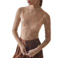 thumbnail image 1 of Ketyyh-chn99 T-Shirt pour Femme Décontracté Léger à Enfiler Ample d'Été à Manches Courtes Tunique Décontractée Hauts Confortable Ample à Col Rond Hauts Café,S, 1 of 4