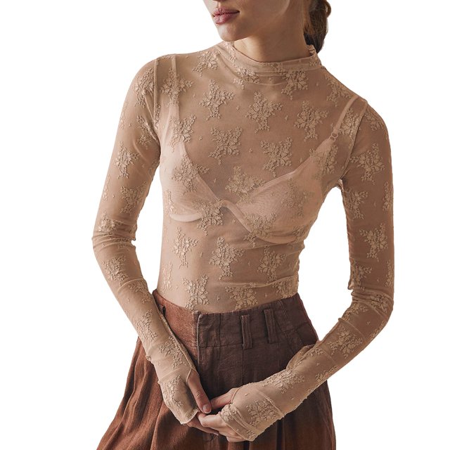Ketyyh-chn99 T-Shirt pour Femme Décontracté Léger à Enfiler Ample d'Été à Manches Courtes Tunique Décontractée Hauts Confortable Ample à Col Rond Hauts Café,S